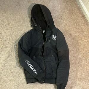 Used Hayabusa Sherpa Lined Zip Up Sweater Sz S